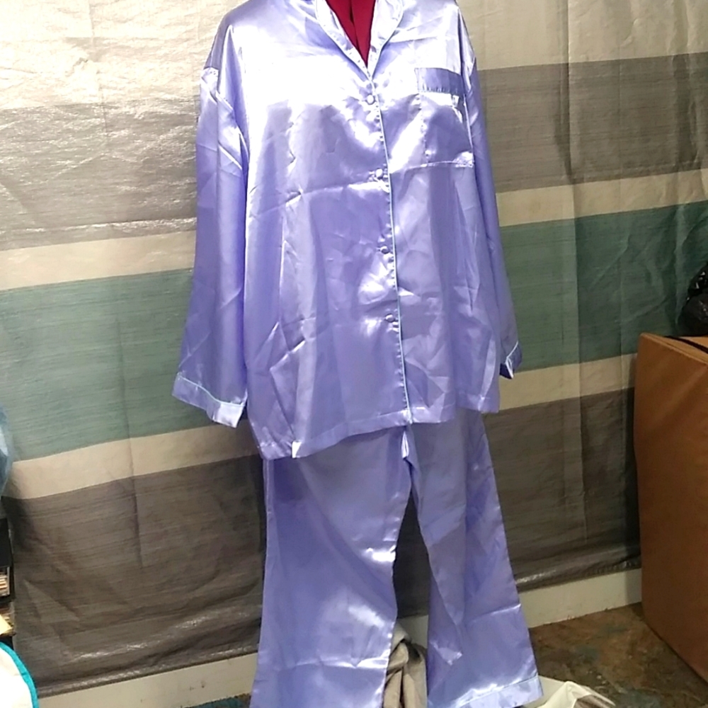 Loungeware collection 100 percent polyester purple size 3x